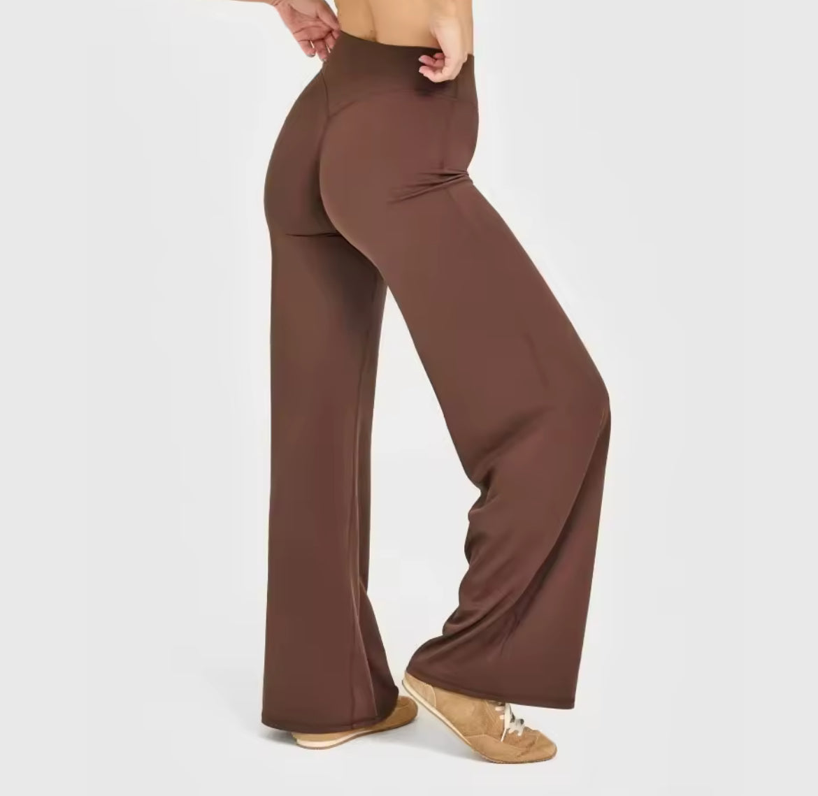 Women’s Straight Leg Yoga Pants – Butter-Soft, Mid-Rise for Gym, Pilates & Running